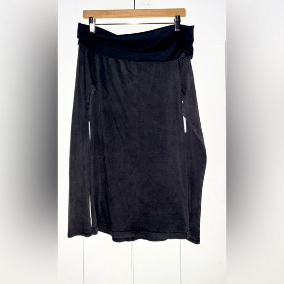 Free People We The Free Hibiscus Foldover Slim Fit Top NEW Women L Feminine Chic - Picture 1 of 13